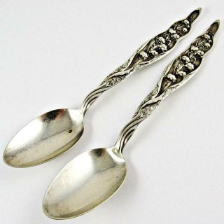 Antique Whiting Lily Of The Valley Sterling Silver 5 O 