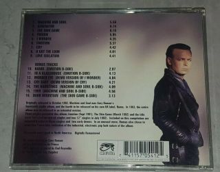 GARY NUMAN - MACHINE,  SOUL - RARE USA 16 TRACK REMASTERED CD & BONUS TRACKS 2