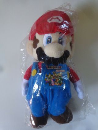 Rare Sanei Mario Party 5 Plush 2004 Medium Nintendo Sml