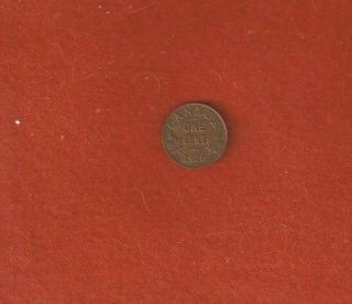 Rare 1926 King George V One Cent Coin Collectable Coin E245