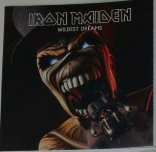 Iron Maiden - Wildest Dream - U.  K.  1 - Track Promo Cd - Very Rare Priest Saxon