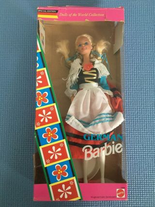 Mattel 1994 German Barbie Doll 12698