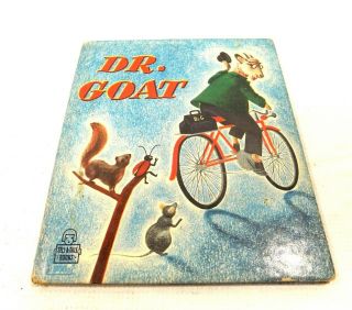 Rare Dr.  Goat Georgiana / Charles Clement 1950 Whitman Top Top Tales Vtg Book