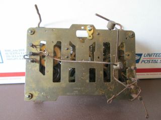 Antique 3 Train Cuckoo Clock Movement Emil Schmeckenbecher (518b)