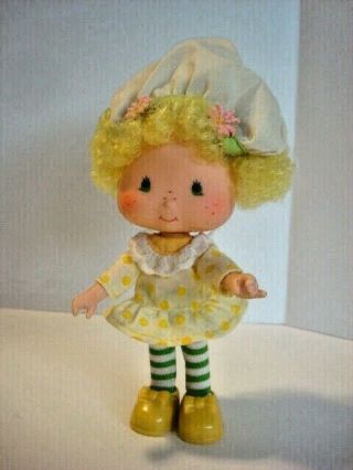 Vintage Strawberry Shortcake Lemon Meringue Doll 6 "