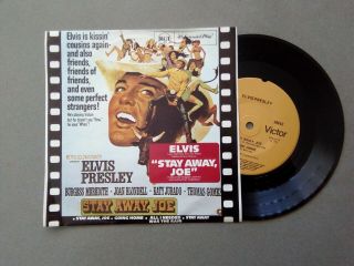 Elvis Presley " Stay Away Joe " Rare Aussie/nz Only 