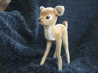Rare 1951/72 German Steiff Xl Deer Bambi