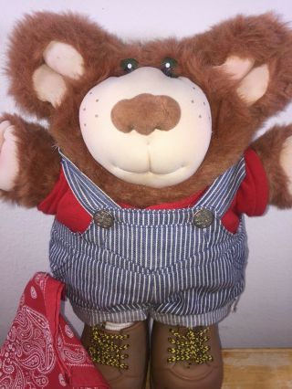 Vintage Coleco - Furskins Bubba Plush - Stuffed - Bear