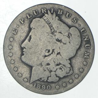 Carson City - 1890 - Cc Morgan Silver Dollar - Rare Historic Coin 891