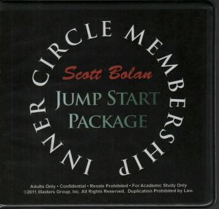 Inner Circle Membership Scott Bolan Jump Start Package 6cd Set Rare 092419amdvd