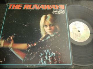 The Runaways Cherry Bomb Garage Rock Debut Album Lp Vinyl 1976 Rare