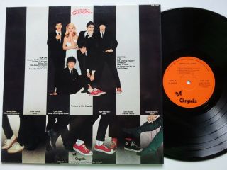 BLONDIE Parallel Lines - Rare Hong Kong Import Orange Labels EX/EX Cond 1978 LP 2