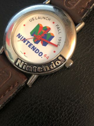 Nintendo 64 Watch Rare Official Launch Commemorative 1996 Employees Only