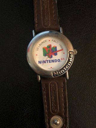 Nintendo 64 Watch Rare Official Launch Commemorative 1996 Employees ONLY 2