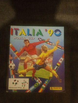 Rare Panini Italia 90 World Cup Sticker Album 18 Stickers Exellent