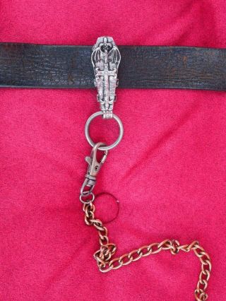 Alchemy Carta Gothic Keychain Belt Ring1994 - Rare.  Discontinued. 2