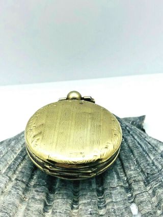 Antique Victorian Mourning Locket Rare Collectible 1850 