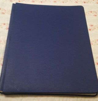 Creative Memories 12x15 Rare Blue Album Big Book With 15 Pages