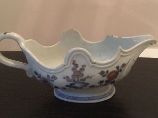 STUNNING ANTIQUE EARLY 19th CENTURY CHINESE PORCELAIN SAUCE BOAT 3