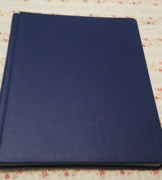 Creative Memories 12x15 Rare Blue Album Big Book With 12 Pages