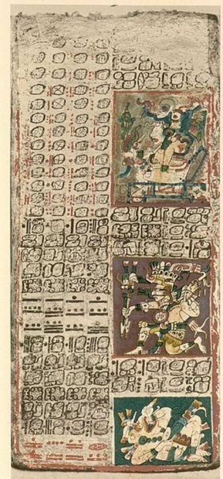 The Dresden Codex On Dvd - Rare Ancient Mayan Manuscript Mysterious Hieroglyphics
