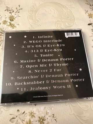 EMINEM INFINITE (ARW007 CD) Arelis World Release RARE DEBUT ALBUM IMMACULATE 2