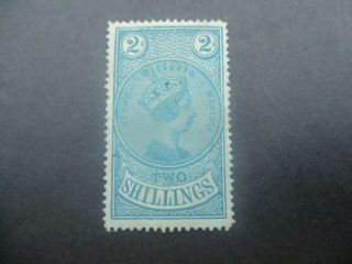 Victoria Stamps: 2/ - Stamp Statute With Gum - Rare (c268)