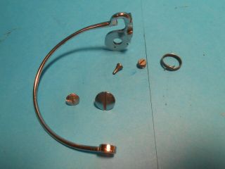 Vintage Garcia Mitchell 300 Spinning Reel Parts - Bail Assembly,  Spring,  Screws