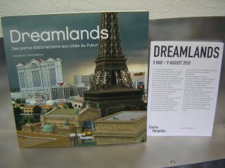 Dreamlands; Centre Pompidou 60 Page Full Color With Exhibition Pamphlet Rare