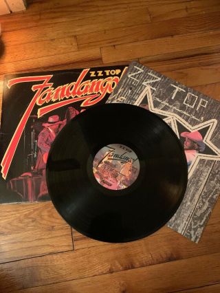 Zz Top Fandango Rare 1975 London Lp Bob Ludwig Master Stunning - Nm