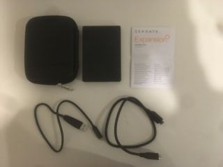 Seagate Expansion Portable Drive 2tb,  2.  5 ",  Black Hard Drive - 2018 Rarely
