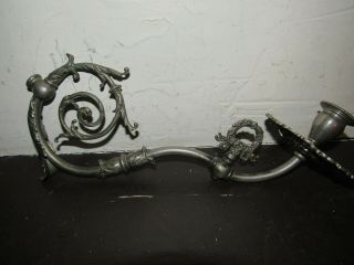 ANTIQUE VICTORIAN GAS WALL SCONCE 2