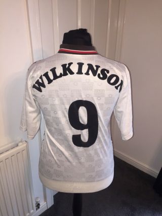 Middlesbrough Away Shirt 1992/1993.  Wilkinson 9 On Back.  Size Medium.  Very Rare 2