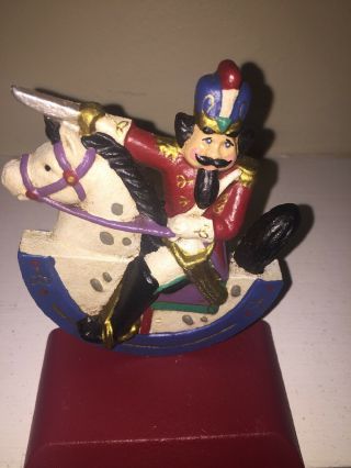 Midwest Of Cannon Falls Stocking Holder Nutcracker Prince Very Rare 3