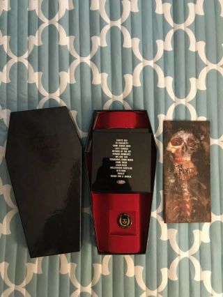 Misfits 4 Cd Coffin Box Set - Rare Oop With Booklet And Fiend Club Pin