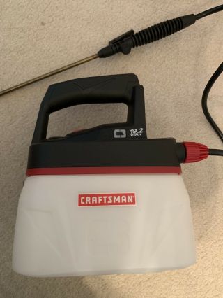 Craftsman C3 19.  2v Cordless Home & Garden Chemical Sprayer 315.  Cs2400 Rare