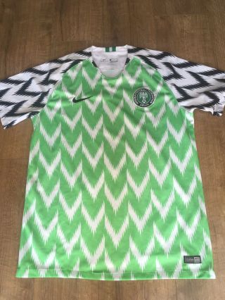 Nigeria Football Shirt 2018 Rare Large Nike