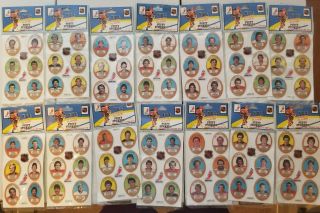 Rare 1983 - 84 Nhl Puffy Stickers 14 Different Packages Hof Nhl Hockey