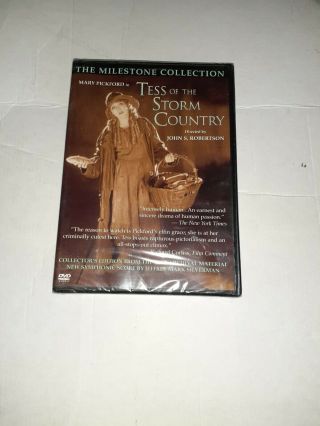 Tess Of The Storm Country - Mary Pickford - Very Rare Dvd N718