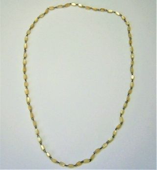 J157:) Vintage Antique Mother Of Pearl Shell Beaded Necklace