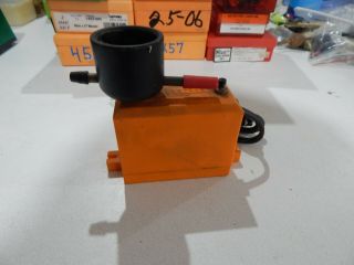 Rare Lyman Orange Vibratory Powder Trickler Reloading Rcbs