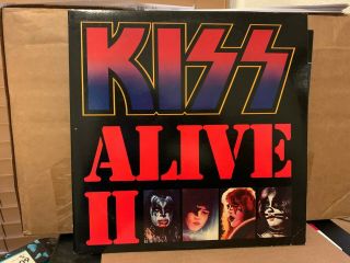 Kiss Alive Ii 1977 Rare Sterling Press & Insert Gorgeous 2x Lps Play Nm,