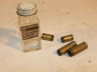 Vintage Coleman Lantern Stove Parts Jar Advertising Collectible Display 2