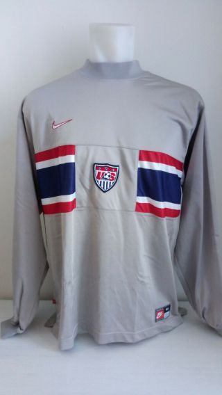 Jersey Shirt Nike Usa United States 1997 Goalkeeper M Very Rare N0 Match Worn