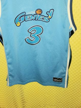Licensed Rare Disney Aladdin Genie Robin Williams Basketball Jersey Shirt L 3