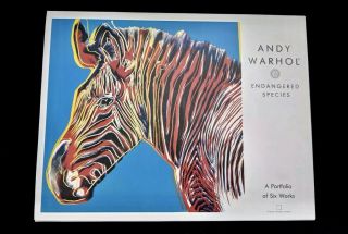 Andy Warhol 1989 Endangered Species Portfolio Litho Prints Set Of 6 Rare