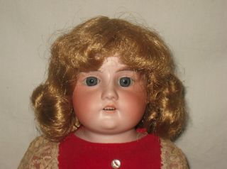 Antique 19 " Cuno & Otto Dressel German Bisque Shoulder Head Doll Mz2