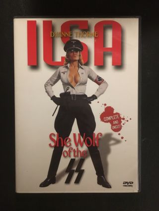 Rare Oop Ilsa - She Wolf Of The Ss (anchor Bay Dvd 2000) Dyanne Thorne