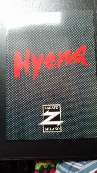 Lancia Hyena Colour Sales Brochure - Rare