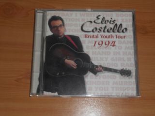 Elvis Costello & The Attractions Brutal Youth Tour Europe 1994 Rare Live Cd